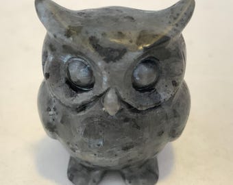 1.5"+ Natural Labradorite Quartz,Crystal,Quartz,Owl,Skull,Crystal Owl Skull,Home Decoration,Holiday Gifts 1PC