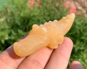 2.6"+ Natural geode stone,crocodile,Skull,Crystal crocodile,Aura crystal crocodile,Hand carving,Home decoration,Crystal gift 1PC