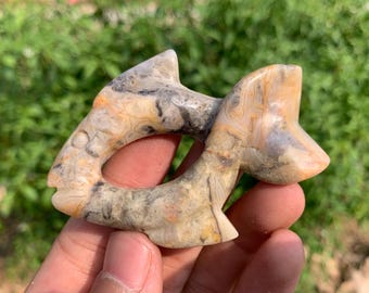 Natural yellow agate,Crystal quartz,Fish,Crystal fish,Crystal skull,Home decoration,Hand carving,Crystal gift 1PC