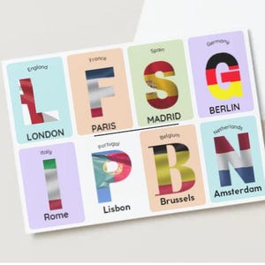 European Countries Flashcards