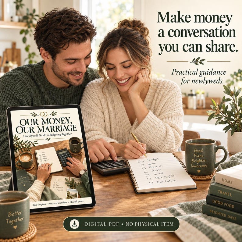 Notepad Add Checkbox Our Money, Our Marriage - Etsy Australia