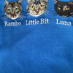 Real product photo of a custom embroidered item featuring personalized embroidery, detailed machine stitching, visible thread texture, and a beautifully finished design. The actual embroidered product showcases natural fabric texture, precise stitching, and high-quality craftsmanship, highlighting a unique personalized gift made with real embroidery.