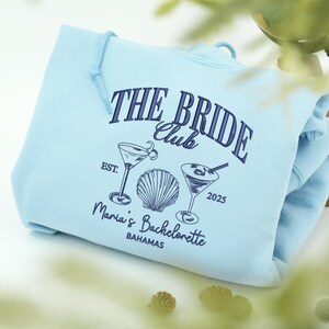 The Bride Club Bachelorette Shirts | Custom The Bach Club Shirt | Social Club Bach Club Sweatshirt| Bachelorette Party Shirts | Wedding Gift