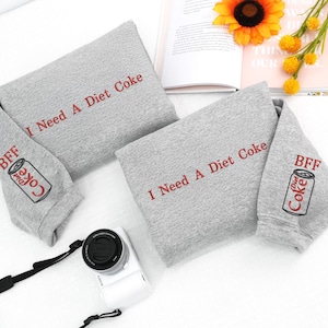 Ich Brauche ein Diet Coke Besticktes Sweatshirt: Lustiges Geschenk für Cola Liebhaber
