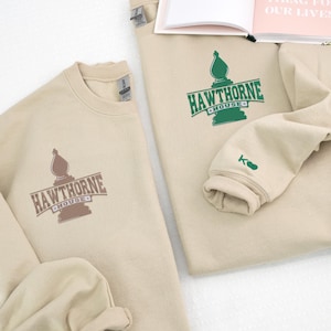 Hawthorne House Embroidered Sweatshirt, Inheritance Games Shirt, The Final Gambit Hoodie, Bookish Tee Gift for Fans of Jennifer Lynn Barnes