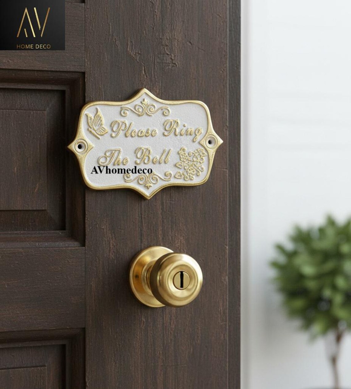 Vintage-style Embossed Sign Traditional Style Home Décor Wall Plaque ...