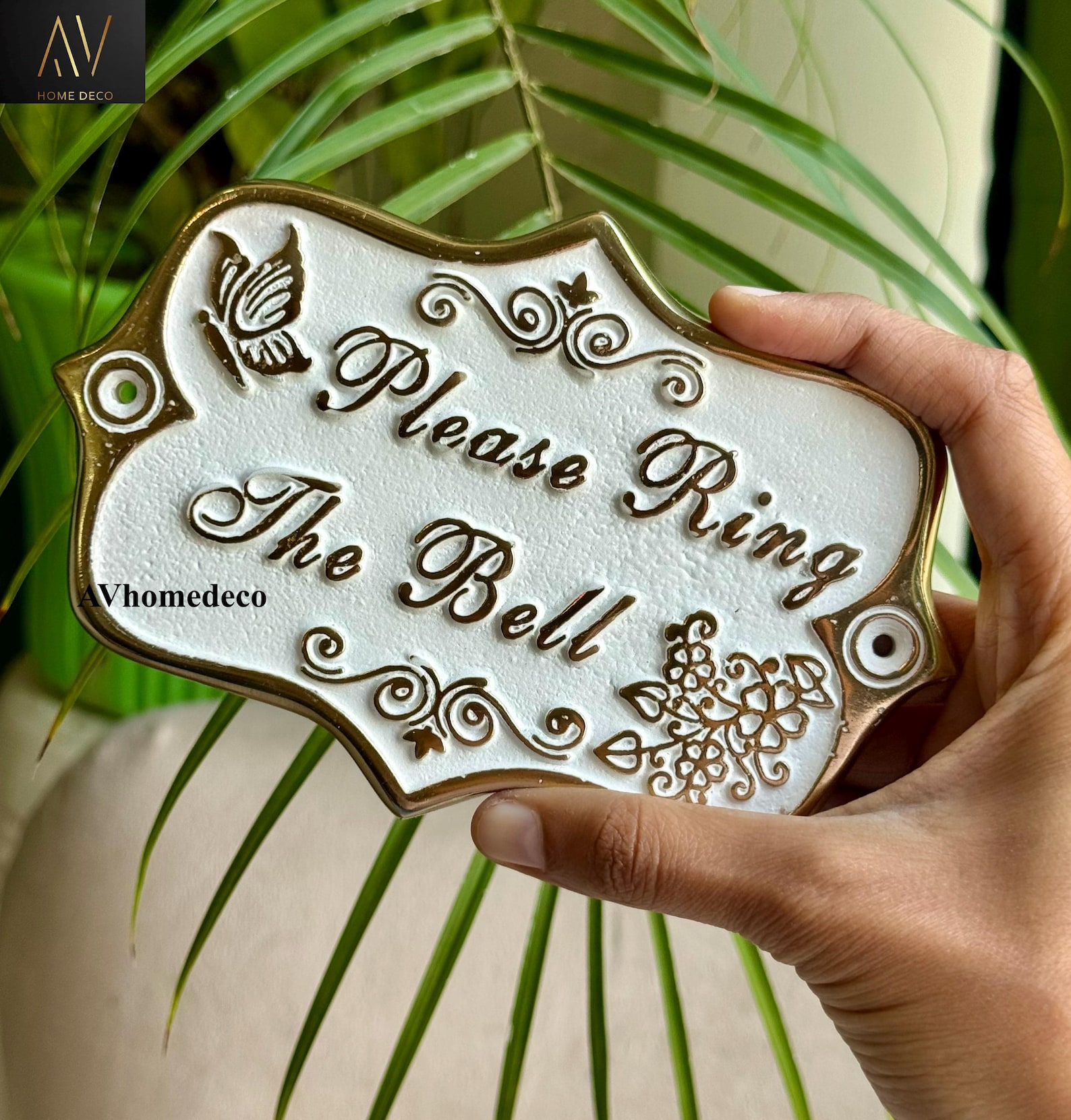 Vintage-style Embossed Sign Traditional Style Home Décor Wall Plaque ...