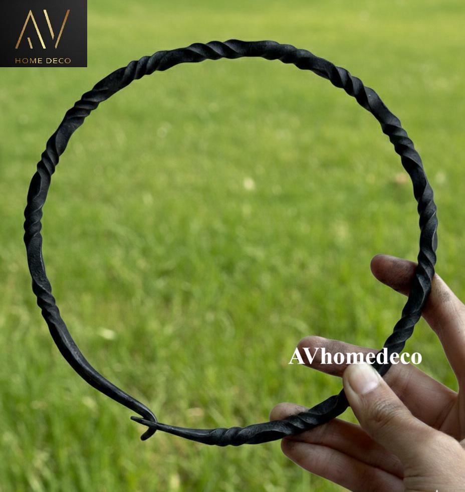 Neck Torque Iron Viking Torc Necklace - Ancient Norse Twisted Neck Ring - Viking ...