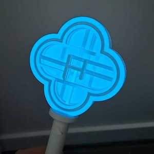 Huntrix Inspired Lightstick | 3D Printed Fan Art | Glow in the Dark K-Pop Style Handheld Light | New Hunmoon | Custom Collectible