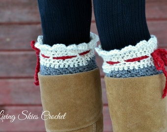 Nettie Boot Cuff Crochet Pattern