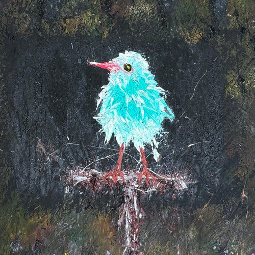 鳥の絵画 上村淳之 四十雀 鳥 絵画 和風 銅版画 インテリア プレゼント