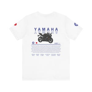 Yamaha YZF R6 T-shirt - Unisex Jersey Short Sleeve Tee, Yamaha Tee, R6 Shirt, Motorcycle T-shirt, Bike Lover Gift