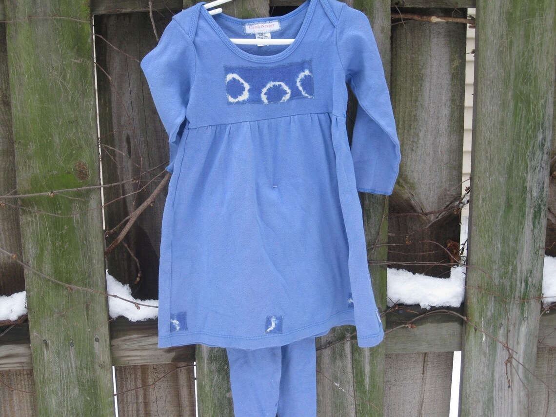 Lavender Dress Size 2 Toddler With Leggings Tie Dye Patches Etsy
