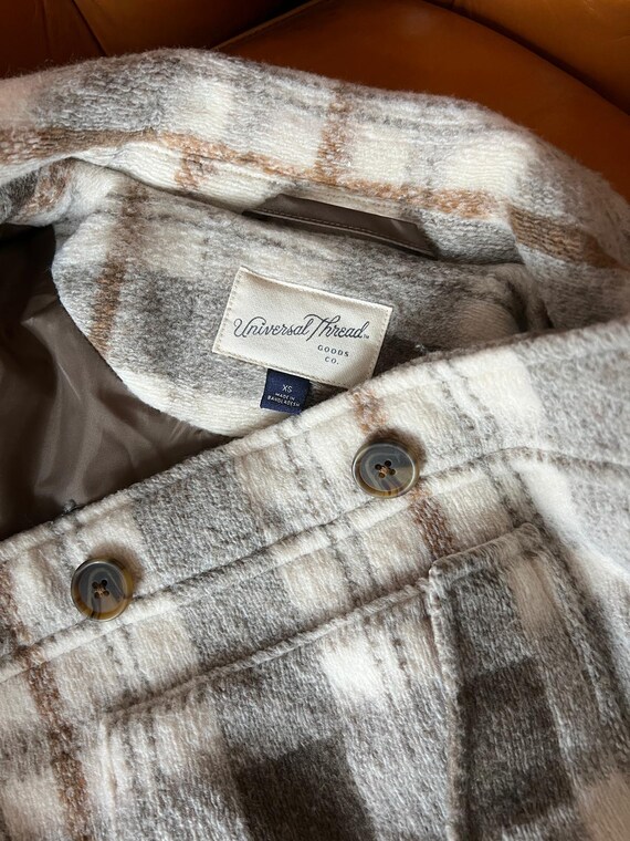 Vintage Plaid Fleece Shacket: Universal Thread Ov… - image 10