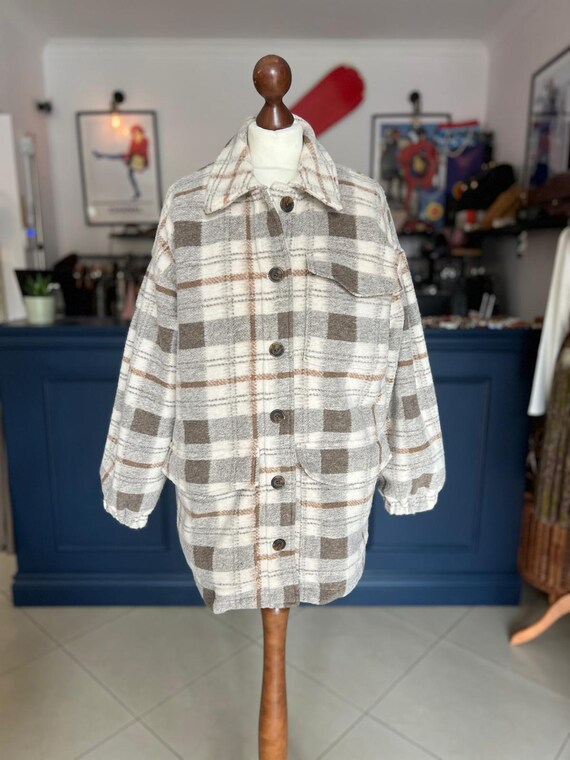 Vintage Plaid Fleece Shacket: Universal Thread Ov… - image 1