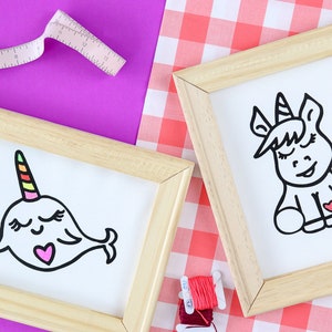 Unicorn Horned Creatures Cut Files
