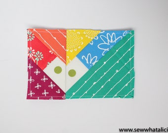 Geometric Heart Paper Piecing Pattern (PDF)
