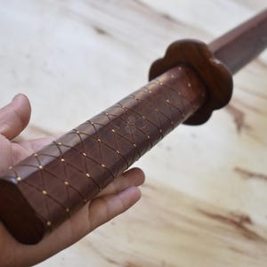 Handcrafted Wooden Japanese Katana Bokken - 102cm Samurai Sword