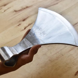 Large Viking Axe Head: Medieval Danish Style, Cosplay, Camping, Wood Cutting