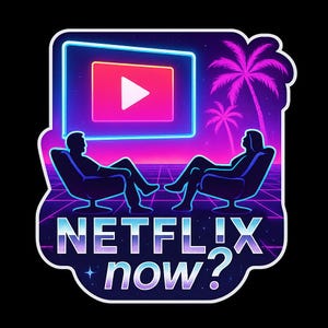 "Netflix Neon Chat Aufkleber • 5er-Pack PNG • ""Netflix now?"" "Heute?" “Heute Abend?“ ""morgen?"" "Wochenende?" • Sofort Download