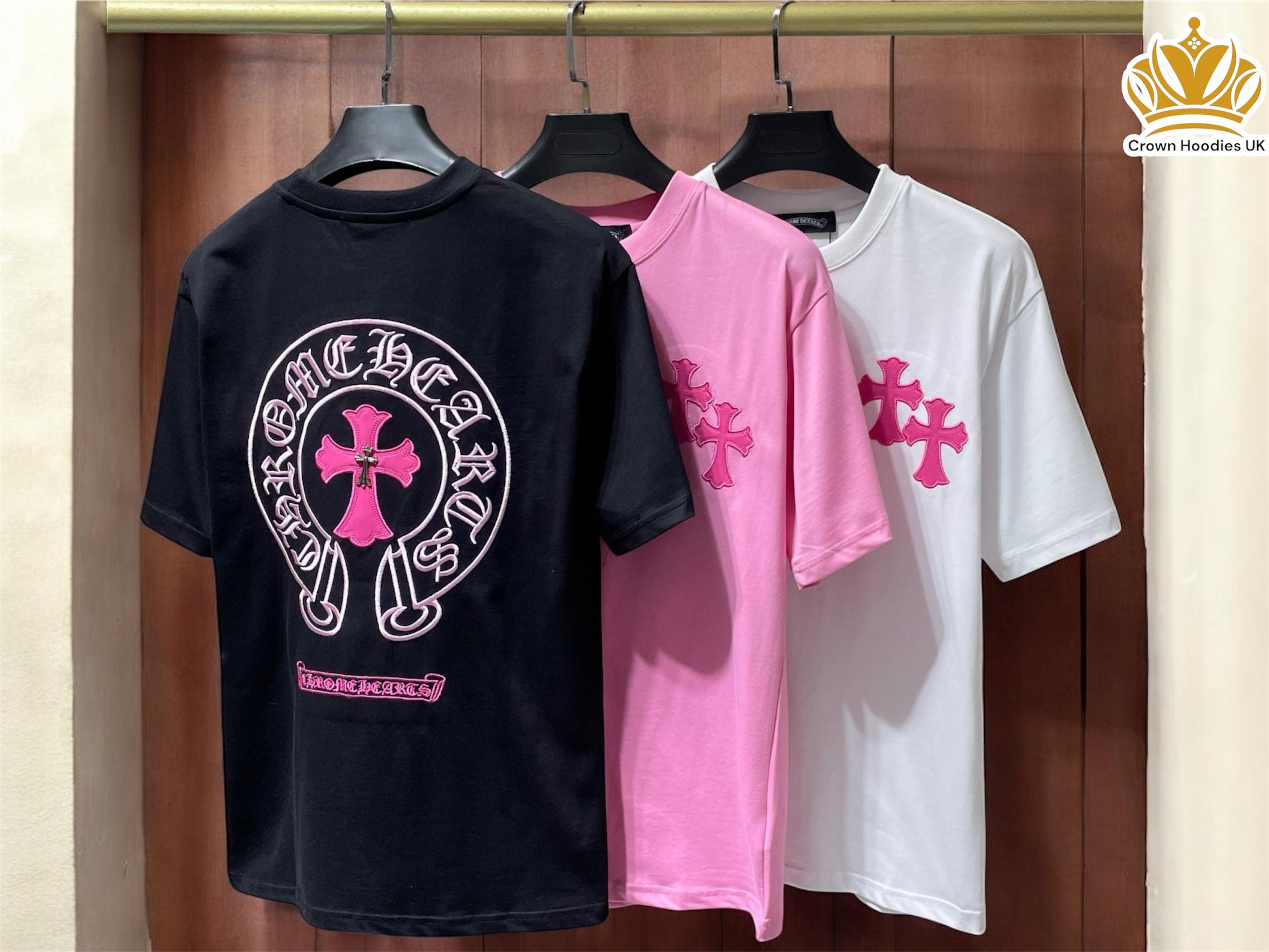 Pink Chrome Hearts Shirt - Etsy