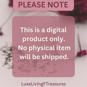 Notice: Digital product only. No physical item will be shipped. Instant Canva template and PNG access after purchase.