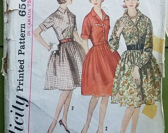 Vintage 60s Suit Pattern Vogue 6244 Size 14 Bust 34