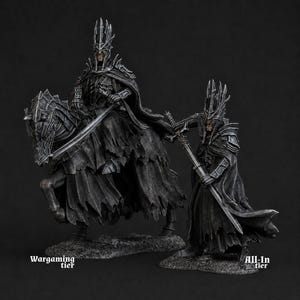 Mörkrets furstes sändebud ft & mtd | Morloks mörka stad | Davale Games - Omålade 28 mm resinminiatyrer för Warband- och Fantasy Wargames