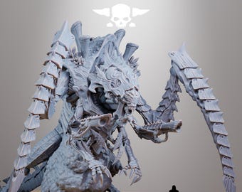 Xenarid Queen - StationForge - Alternative Miniatures for Wargames, Warbands, Tabletop RPGs, Collectibles - Science Fiction