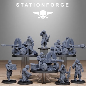 GrimGuard Battle Weapons 2.0 - Station Forge - Alternative Miniatures Wargames, Warbands, Tabletop RPG, Collectibles - Science Fiction