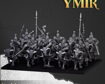 Mounted Dwarfs - Highlands Miniatures - Alternative Miniatures Wargames, Warbands, Tabletop RPG, Collectibles - Fantasy