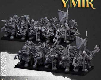 Dwarf Rangers - Highlands Miniatures - Alternative Miniatures Wargames, Warbands, Tabletop RPG, Collectibles - Fantasy