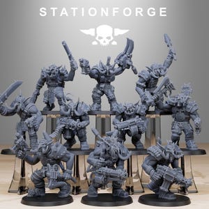 Orkaz Trolls - Station Forge - Alternative Miniatures Wargames, Warbands, Tabletop RPG, Collectibles - Science Fiction
