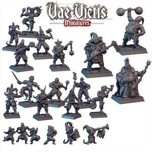 Corrupted Circus Warband - Vae Victis Miniatures - 28/32mm Resin Minis Dark Fantasy for Warbands, Wargames & Tabletop RPG