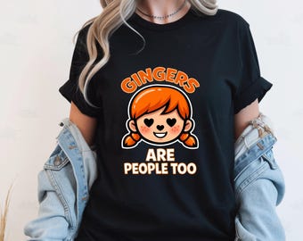 Comfort Colors® I Shrinking Summer Gingers are People Too T-Shirt, Funny ginger lover Gift, Summer humor Graphic Tee, Ginger Shirts Funny