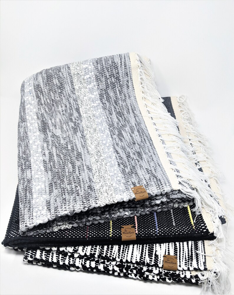 Egypt Recycled Materials Handmade Carpet / Egyptian Rug / Etsy