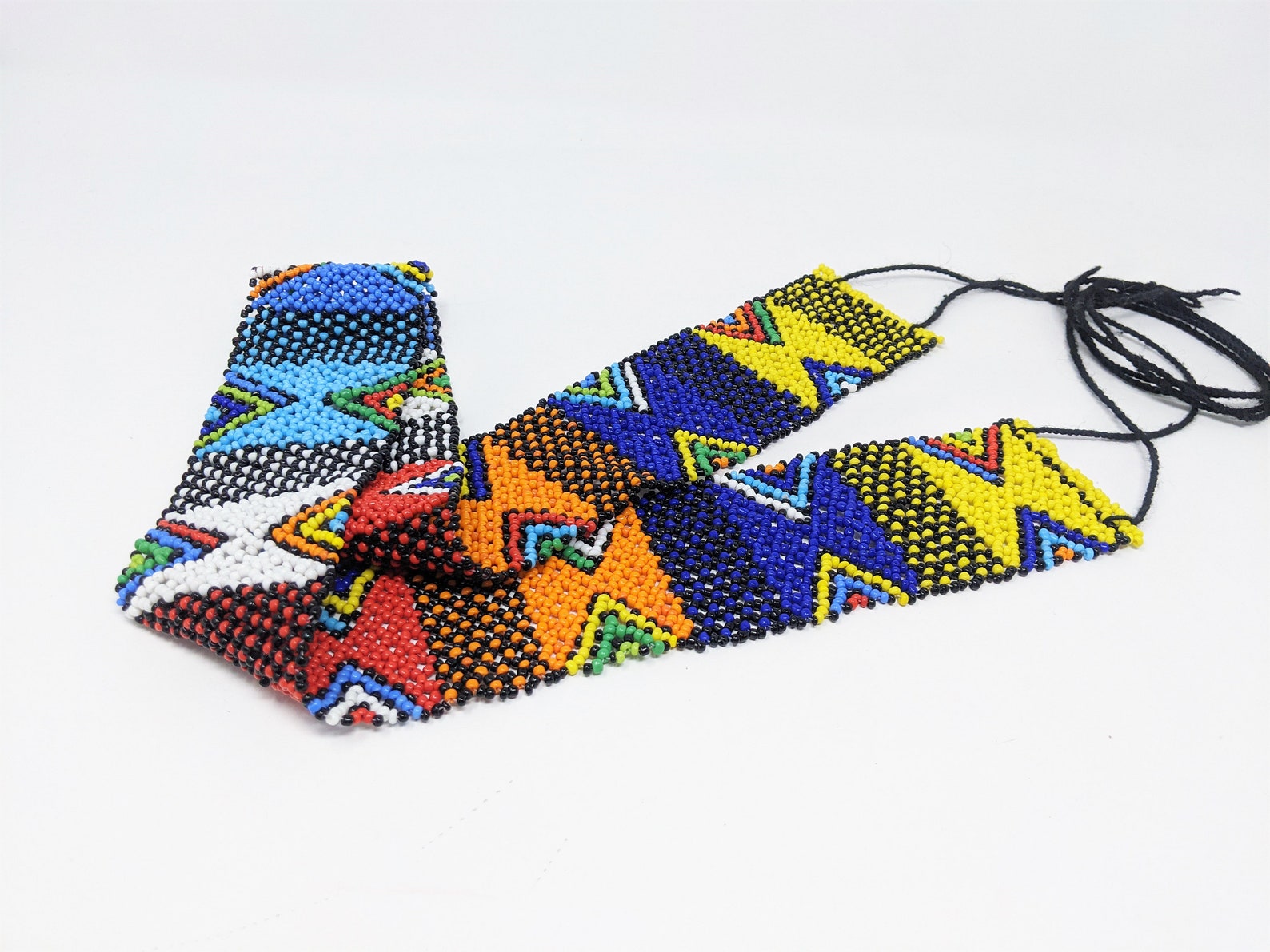 South Africa Beaded Zulu Waist Belt Handmade by rural woman Etsy