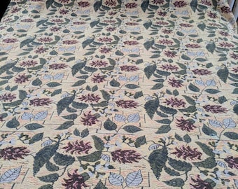 Vintage Jacquard Style Coverlet