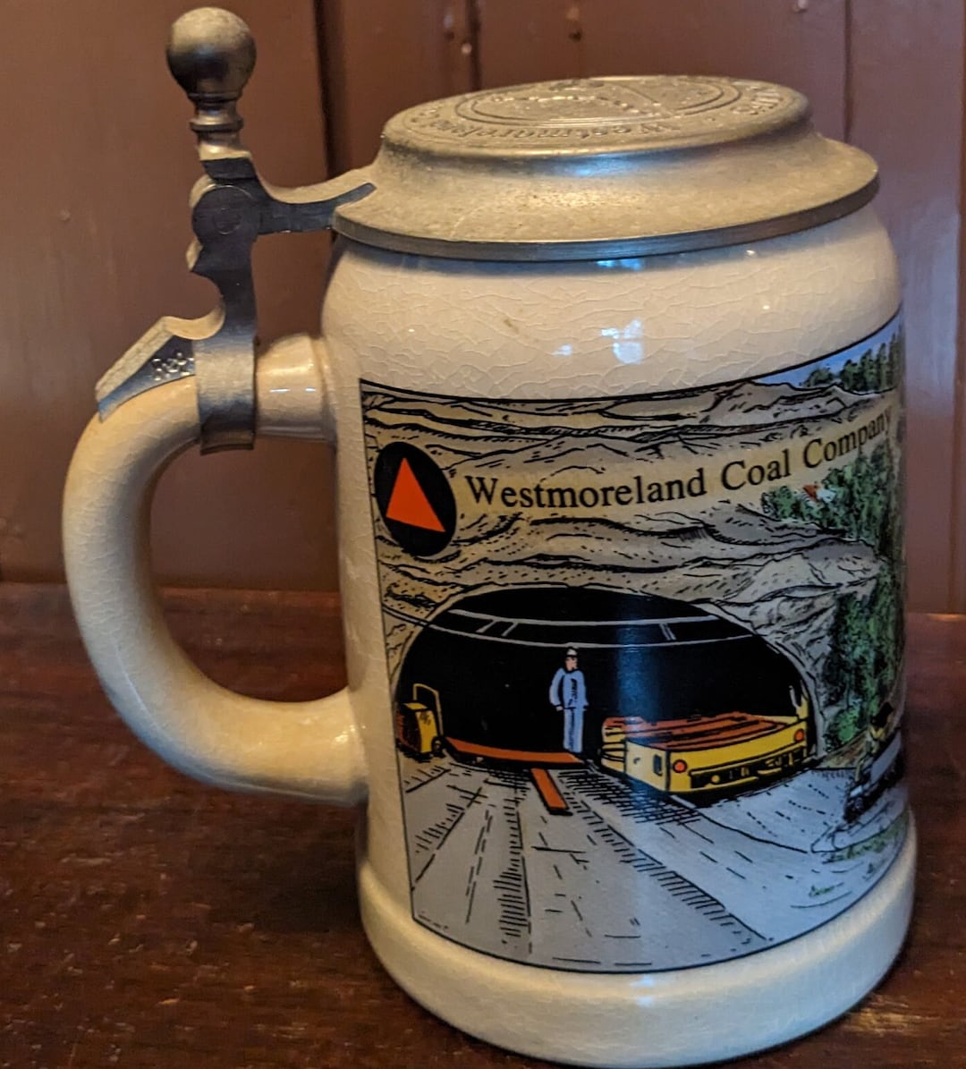 Westmoreland Coal Company Safety Award Stein With Lid - Etsy