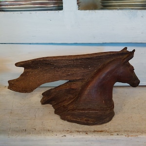 Cain horse sculpture