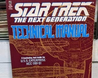 Star Trek the Next Generation Technical Manual - Etsy
