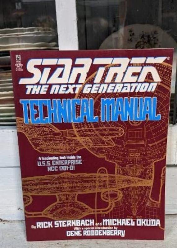 洋書Star Trek Technical Manual エンタープライズD Star Trek - The Next Generation Technical Manual - A