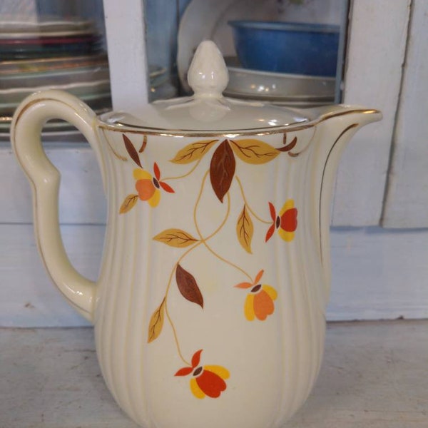 Vintage Hall's Jewel Tea Coffee Pot