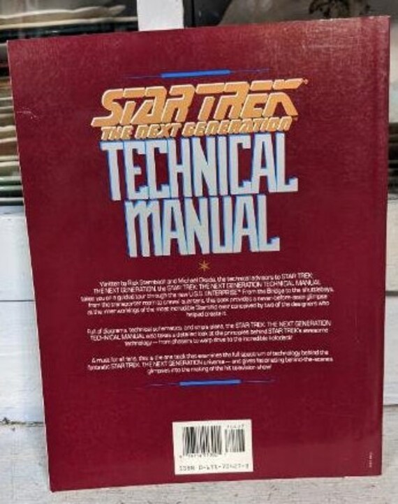 Official Star Trek Cooking Manual: Piccard, Mary Ann