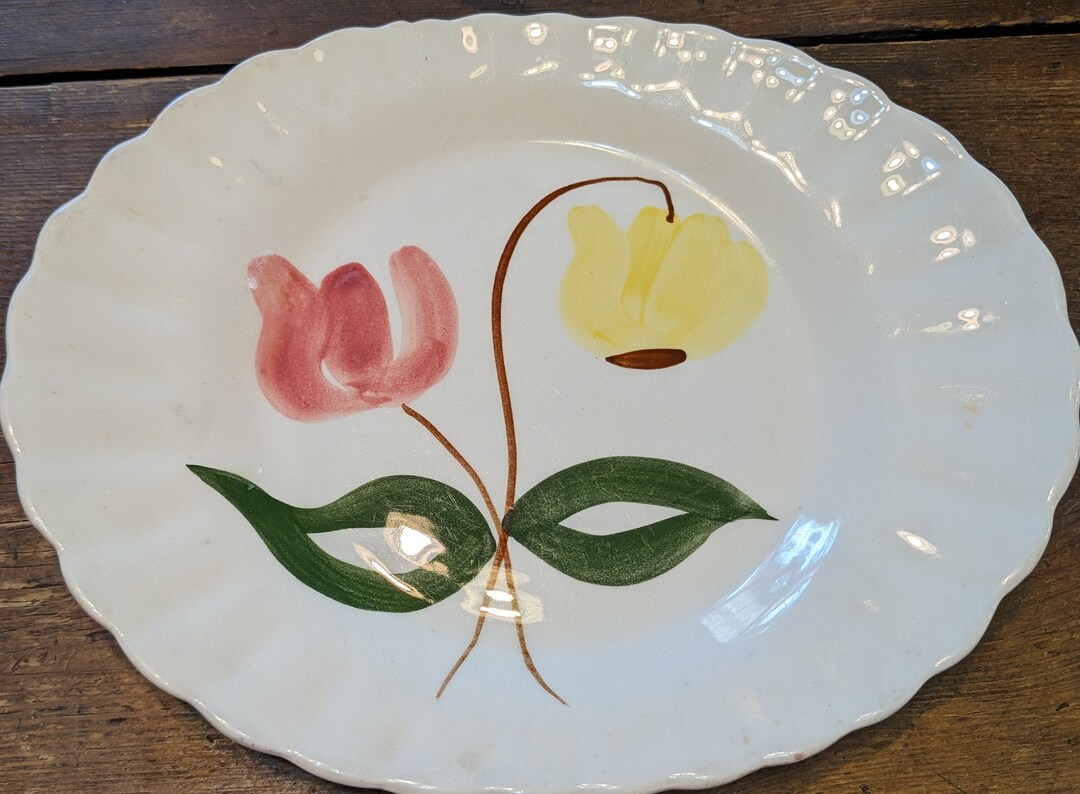 Vintage Blue Ridge Platter Shoo Fly Pattern - Etsy