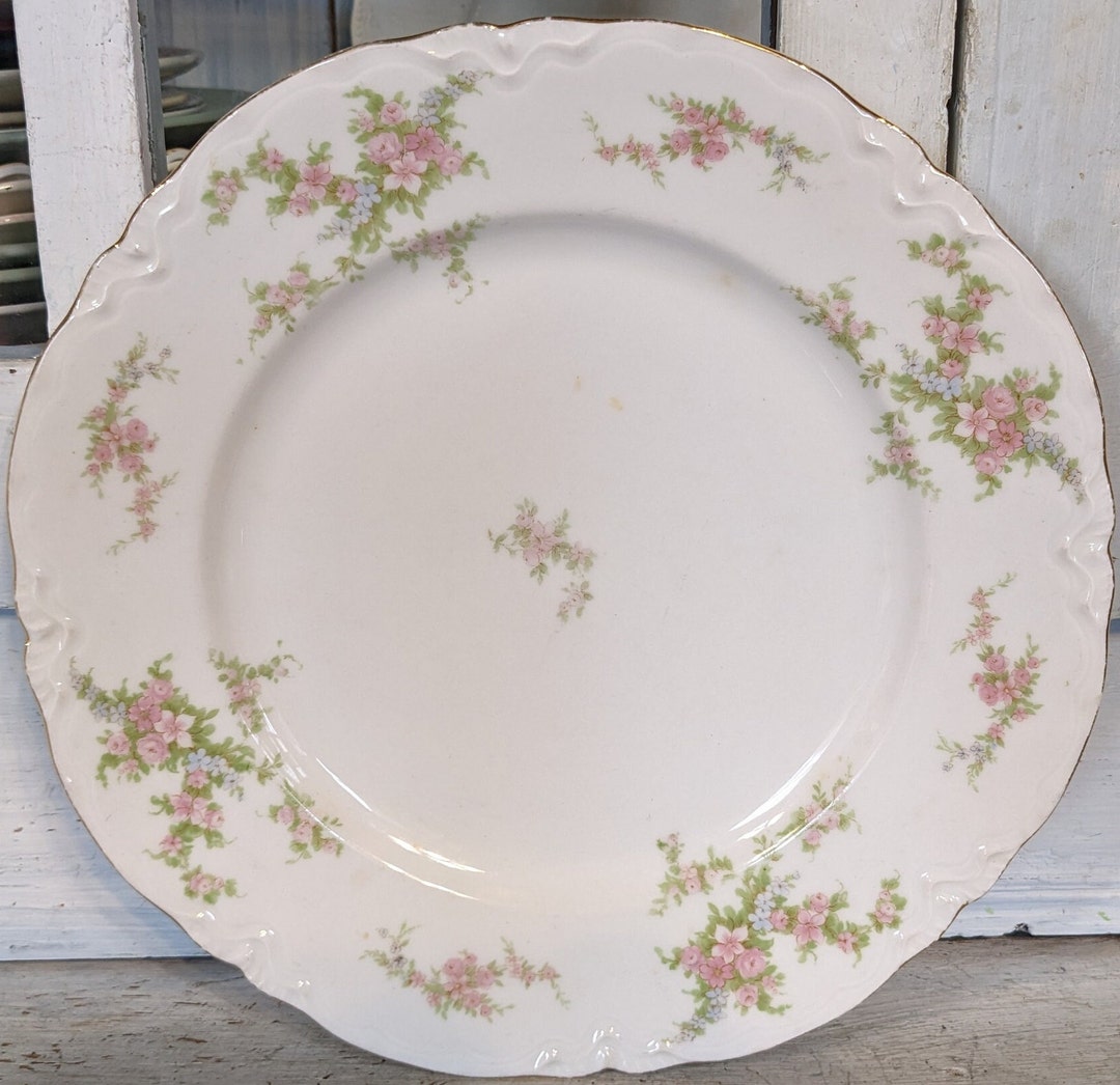Theen Four Vintage Theen Bohemia Czechoslovakia Normandia Dinner Plates - Etsy