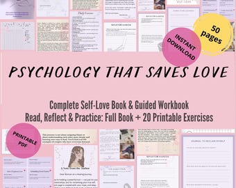 Relationship Workbook for Couples | Therapy Journal (PDF)
