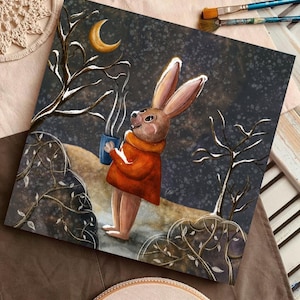 Illustrazione digitale “Racconto del coniglio”