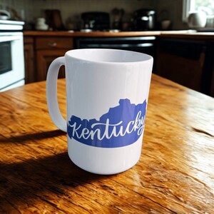 Kentucky State Mug – 15oz Coffee Cup