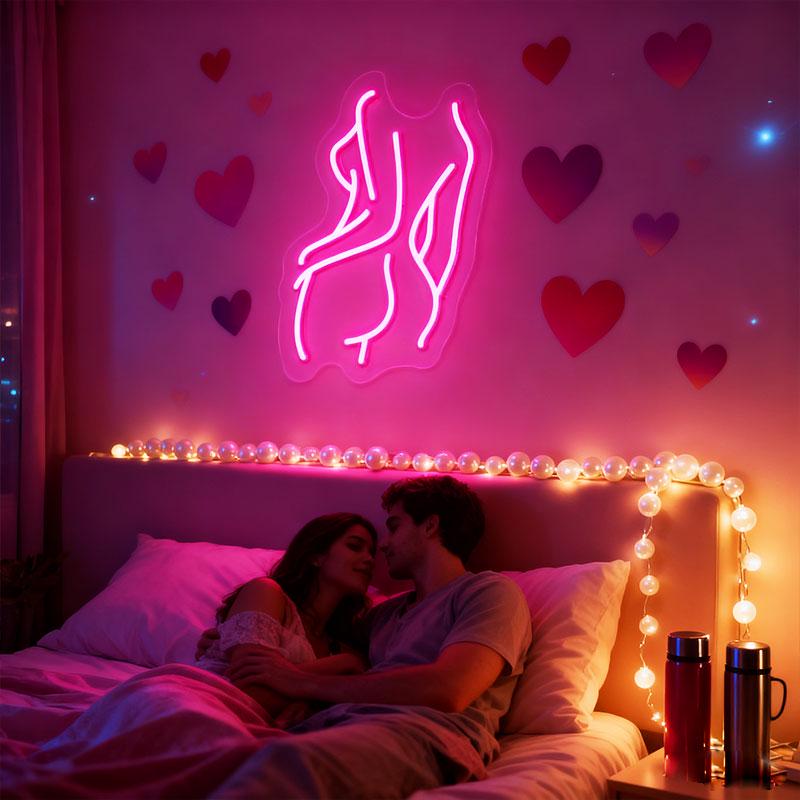 HYSTERIC LED看板 女性シルエット Female Silhouette Neon Sign - Etsy